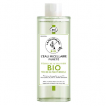La Provençale Pureté L'Eau Micellaire Feuilles d'Olivier Bio 400ml pour Tous Types de Peaux, Peau Sensible