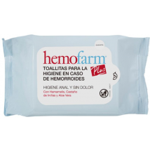 Hemofarm Plus Toallitas 40 Unidades