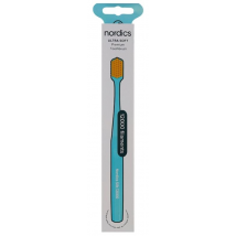 Nordics Cepillo Dental Ultra Soft Premium 12.000 Azul/Amarillo