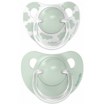 Suavinex Anatomical Teat Pacifier SX Pro Silicone Dreams Green 0-6m 2 units