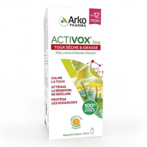 Arkopharma Activox Sirop Gorge et Toux 175ml