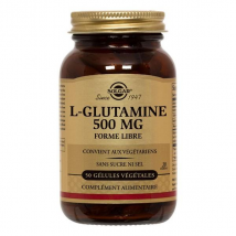 Solgar L-Glutamine 500mg 50 gélules végétales