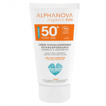 Alphanova Sun Crème Solaire Bio SPF50+ 50ml Vegan pour Peau Atopique et/ou Réactive