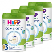 Hipp Lait 3 Combiotic FLM boîte 800 g Lot de 4