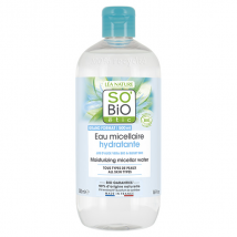 So'Bio Étic Hydra Aloe Vera Eau Micellaire Hydratante Jus d'Aloe Vera Bio 500ml