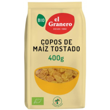El Granero Integral Copos Maíz Tostado BIO 400g