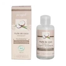 Haut-Ségala Les Huiles Végétales Coco Vierge Biologique 100ml - Hydratant et Nourrissant, Apaisant et Anti-irritation -