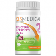 XLS Medical Réducteur de Graisses et Sucres Perte de Poids 120 Comprimés