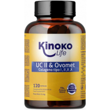 Kinoko Life Colágeno UC II & Ovomet 120 Cápsulas
