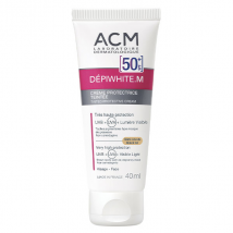 ACM Dépiwhite Crème Protectrice Teinte Naturelle SPF50+ 40ml pour Hyperpigmentation et Taches