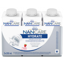 Nestlé NANCARE Hydratate Fresa 3x200 ml