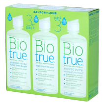 Bausch & Lomb Contactologie Biotrue Solution Multifonctions Lot de 3 x 300ml