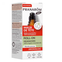 Pranarôm Aromalgic Roll-on Tête Soulage naturellement 100% naturel et BIO 5ml