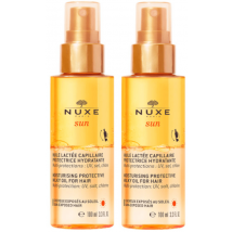 Nuxe Sun Óleo-Leite Hidratante Protetor Capilar 2x100 ml