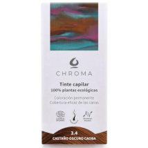 Chroma Tinte Capilar Natural Castaño Oscuro Caoba 3.4 500 gr