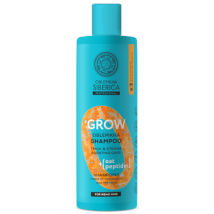 Natura Siberica Shampoo Fortalecedor e Peptídeos Intensificadores de Crescimento 400 ml