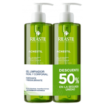 Rilastil Acnestil Gel Limpiador 2x400 ml