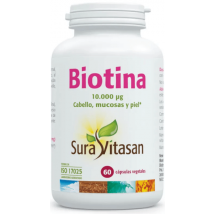 Sura Vitasan Biotina 60 Cápsulas