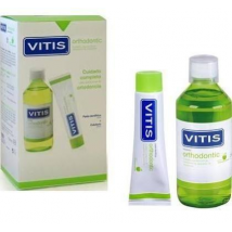 Vitis Pack Orthodontic toothpaste 0ml mouthwash 500ml