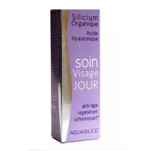Aquasilice Soin Visage Jour 50ml pour Peau Normale, Peau Mature, Peau Mixte