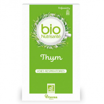 Vitavea - BioNutrisanté - Infusion Thym - Voies Respiratoires - 20 sachets