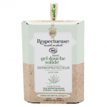 Respectueuse Mon Gel Douche Solide Dermoprotecteur Aloé Vera Bio 75g