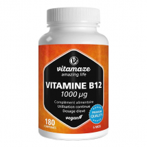 Vitamaze Vitamine B12 1000 μg 180 comprimés
