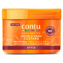 Cantu Shea Butter For Natural Hair Define & Shine Custard Gel 340 gr