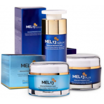 MEL13 Pack Protección Celular Intensa Crema 50ml + Plus 50ml + Sérum 30ml + Contorno 15ml