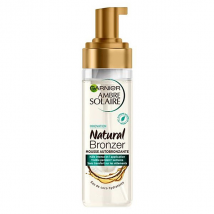 Garnier Ambre Solaire Natural Bronzer Mousse Autobronzante Transparente effet Hâle Naturel - 200mL