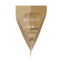 Argiletz Masque Argile Jaune Berlingot 15ml - pour Peau Normale, Peau Mixte