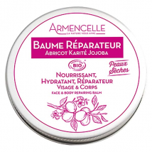 Armencelle Baume Réparateur Bio 80ml pour Peau Sèche à Très Sèche