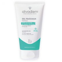 Alvadiem Soin des Pieds Gel Fraîcheur Pieds Echauffés et Jambes Fatiguées 150ml - Rafraîchissant, Défatiguant et Tonifiant, Hydratant -