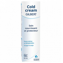 Gilbert Bébé Cold Cream Soin Protecteur 50ml pour Peau Sèche à Très Sèche