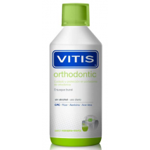 Vitis Colutório Ortodôntico Sabor Maçã Menta 500 ml