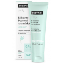 Baume aromatique pour la poitrine Suavinex +0m 50 ml