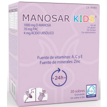 Manosar Kids Vitaminas A,C,E y Zinc 30 Sobres