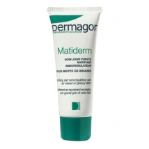 Dermagor Matiderm Crème Pureté 40ml - Séborégulateur et Matifiant -