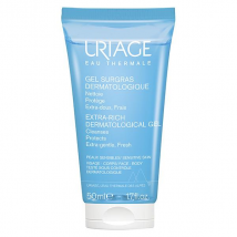 Uriage Gel Surgras Dermatologique Doux Sans Savon Peaux Sensibles Corps 50ml pour Peau Sèche à Très Sèche