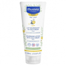 Mustela Soin Hydratant Lait Nourrissant au Cold Cream 200ml - Hydratant et Nourrissant - pour Peau Sèche à Très Sèche