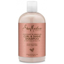 Shea Moisture Champú de Coco e Hibisco para Pelo Rizado y Grueso 384ml