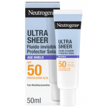 Protetor solar antienvelhecimento Neutrogena Ultra Sheer Invisible FPS 50 50 ml