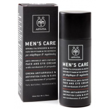 Apivita Mens Care Creme Antirrugas e Antifadiga Masculino Rosto e Olhos 50 ml