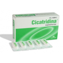 Cicatridina Supositorios 10 uds