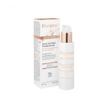 Florame Visage Sérum Anti-Rides Fondamental Bio 30ml pour Peau Normale, Peau Mature, Peau Sèche à Très Sèche