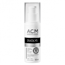 ACM Duolys Crème Solaire Anti-Age SPF50+ 50ml pour Peau Normale, Peau Mature