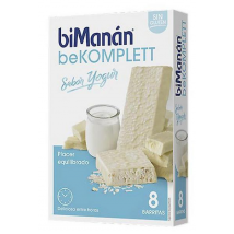 Barrette gusto yogurt BiManán beKOMPLETT 8 unità