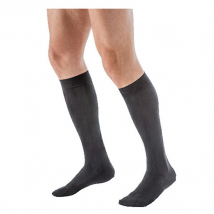 Sigvaris Active Loisirs Homme Chaussettes Classe 2 Long Taille XXL Noir - Pieds Fermés -