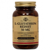 Solgar L-Glutathion 50mg 30 gélules végétales