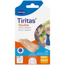 Tiritas Tela Elastic Rapid 2 tamaños 20 unidades